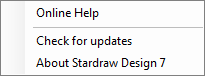 Help Menu
