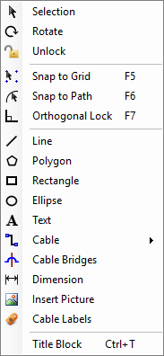 Draw Menu